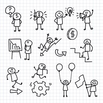 Stick Man Drawing Images - Free Download on Freepik